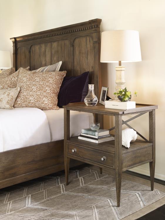 Montgomery Panel Bed Cal King 6/0 - Brown Rustic – Beds by Century Furniture | Sutter & Vale