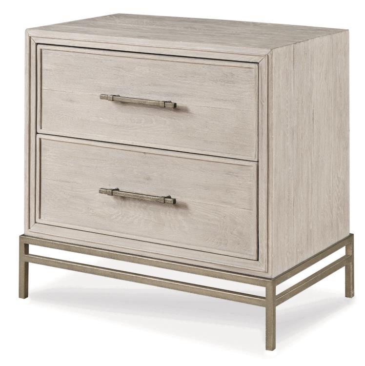 Benton Nightstand - White Rustic – Nightstands by Century Furniture | Sutter & Vale