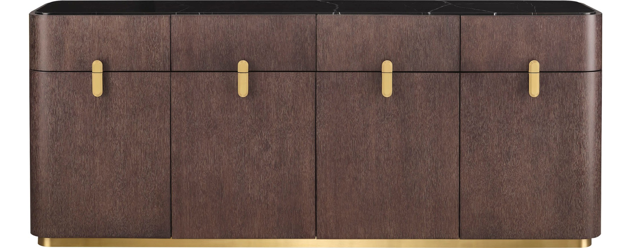 72" Wide 4 Door Credenza -