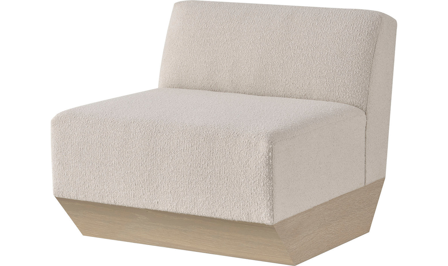 Teatro Armless Chair - Loose Seat – Accent Chairs by Baker Furniture | Sutter & Vale