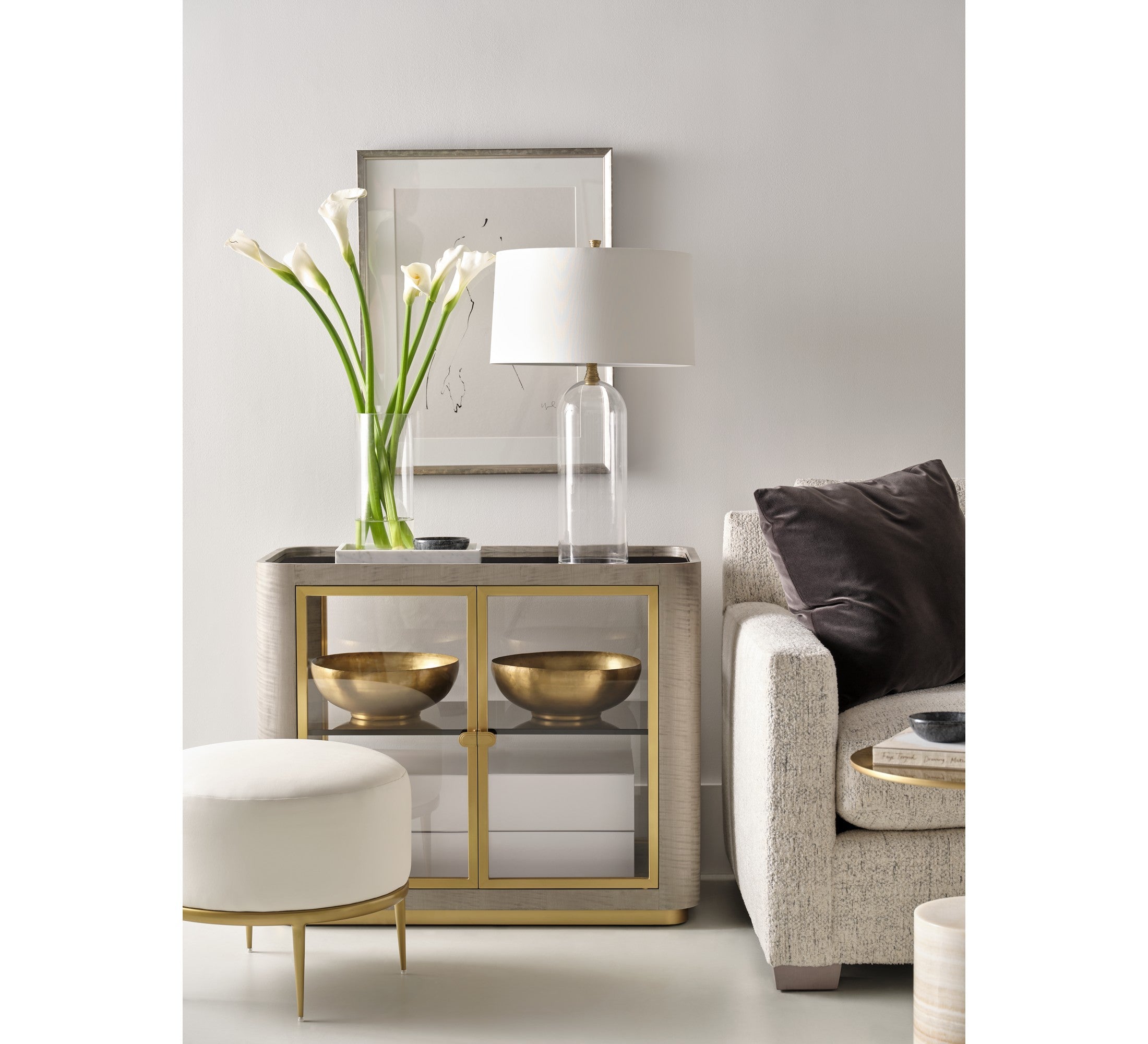 36" Wide Low Etagere