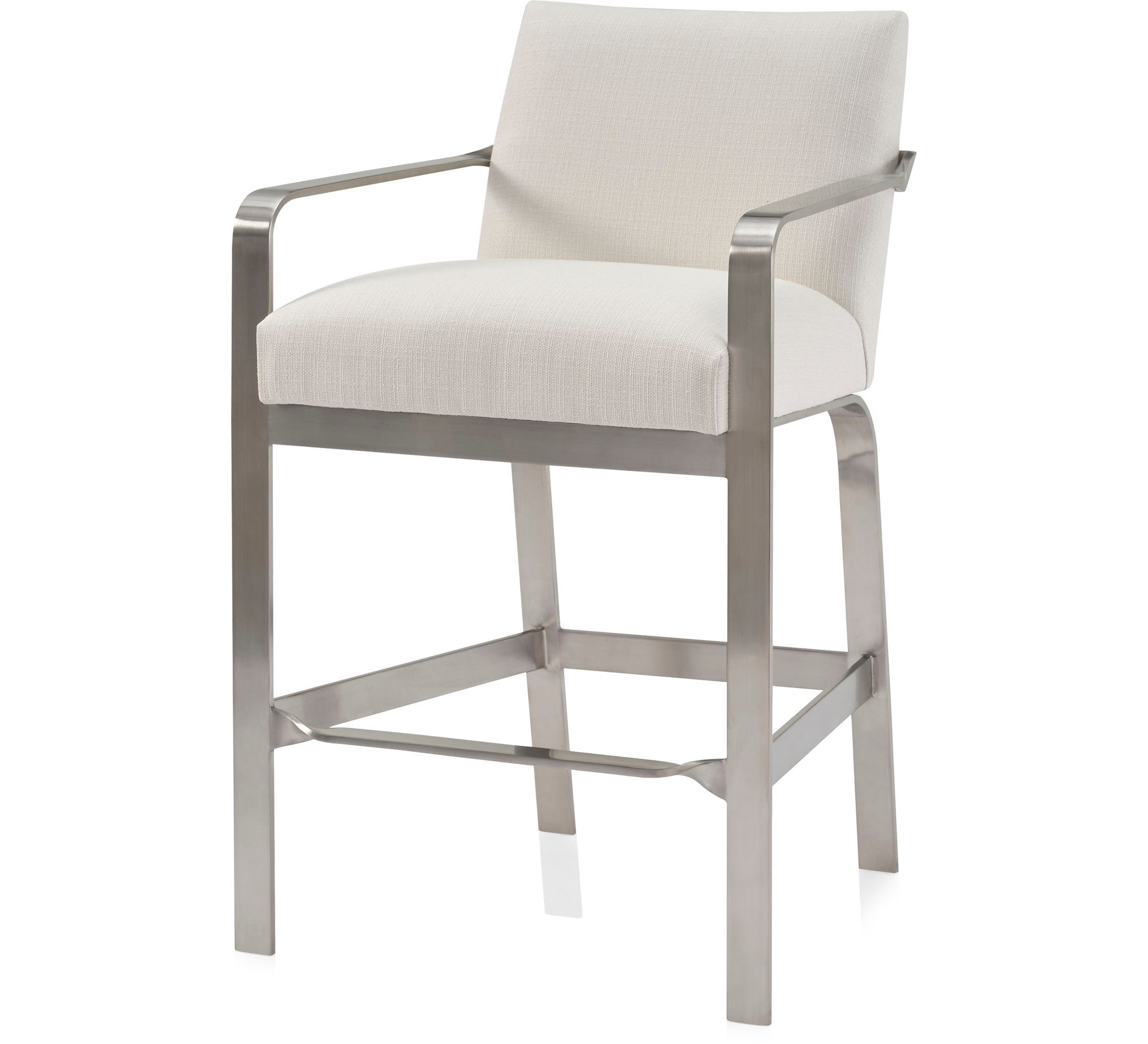 Zara Counter Stool - Black Leather