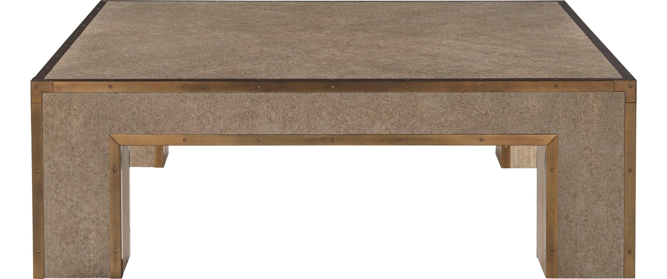 Rustic Parsons Cocktail Table