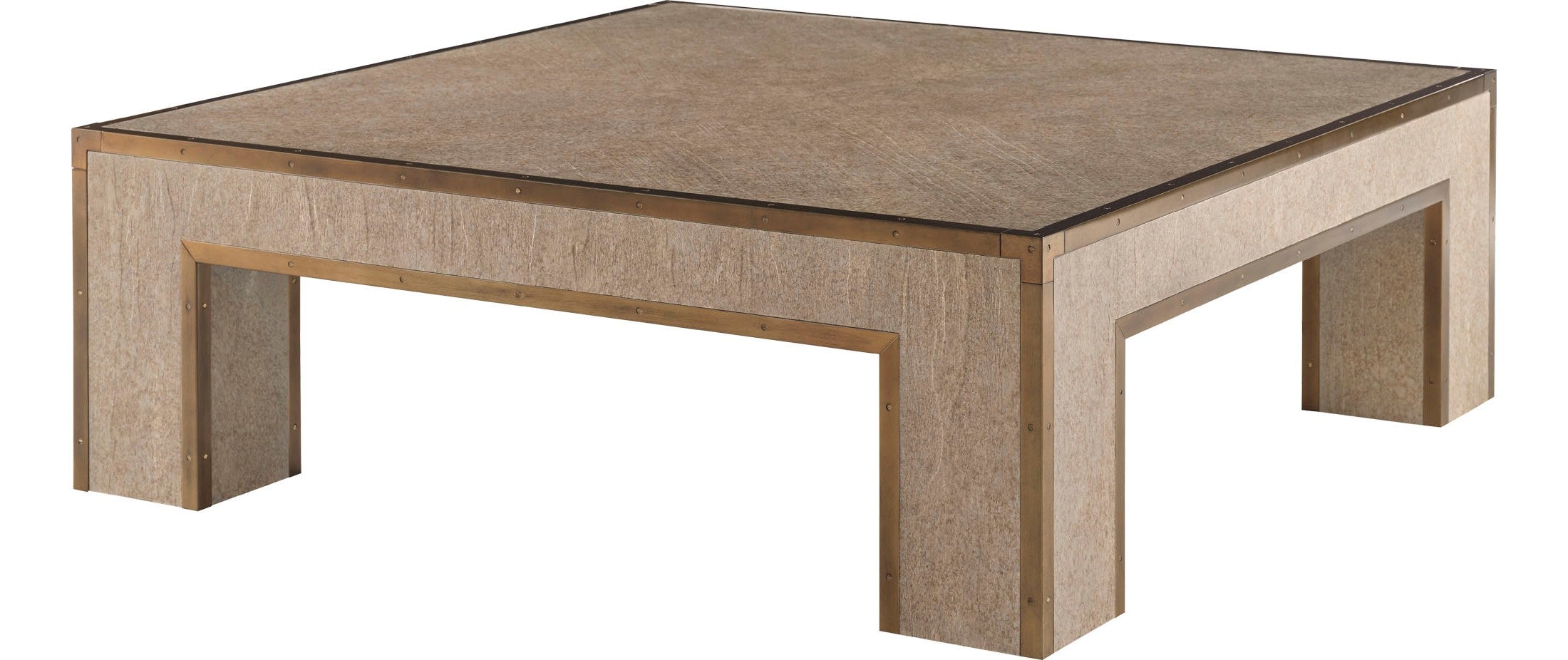 Rustic Parsons Cocktail Table