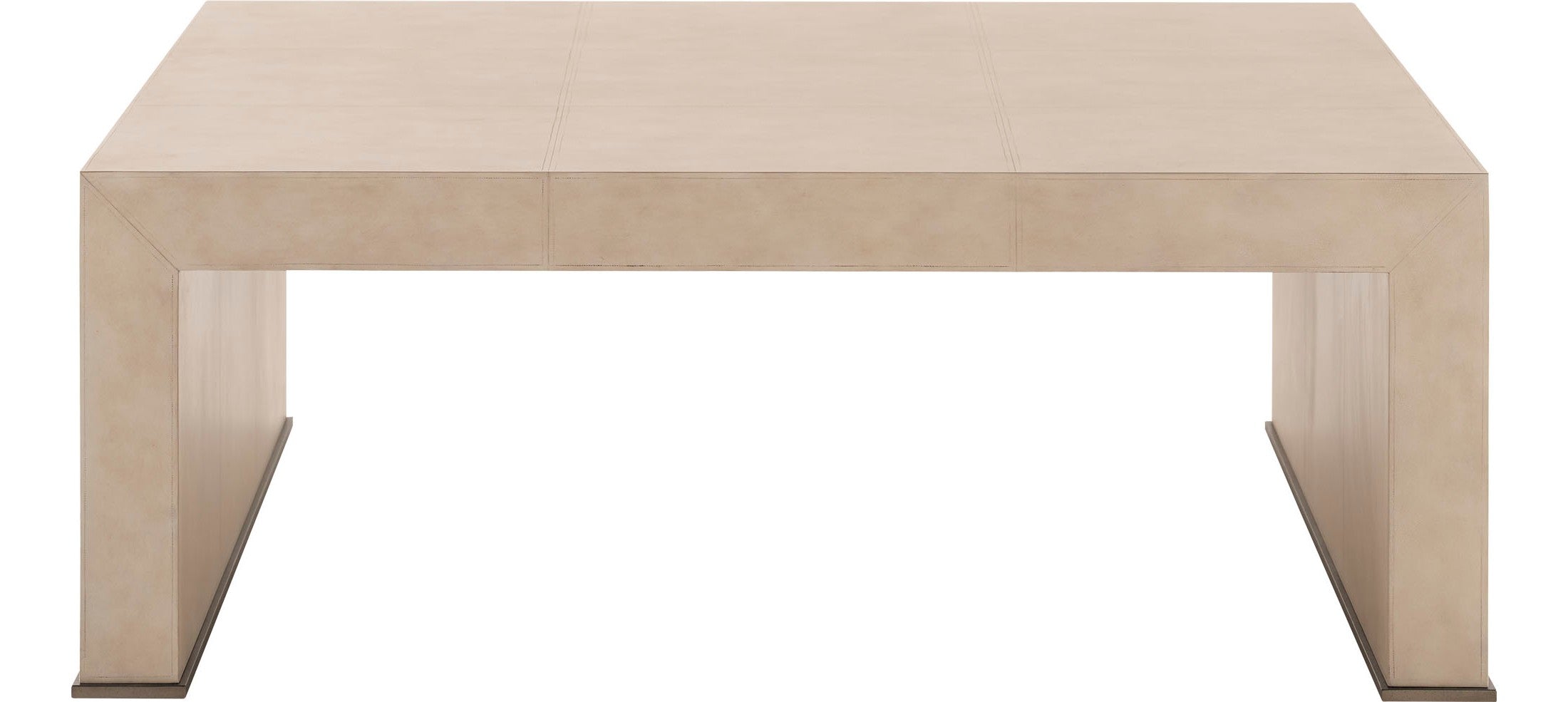 Painted Parchment Cocktail Table