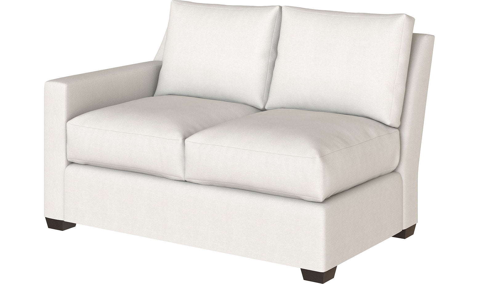 Bespoke Sectional One Arm Loveseat (Left) – Sectionals by Baker Furniture | Sutter & Vale