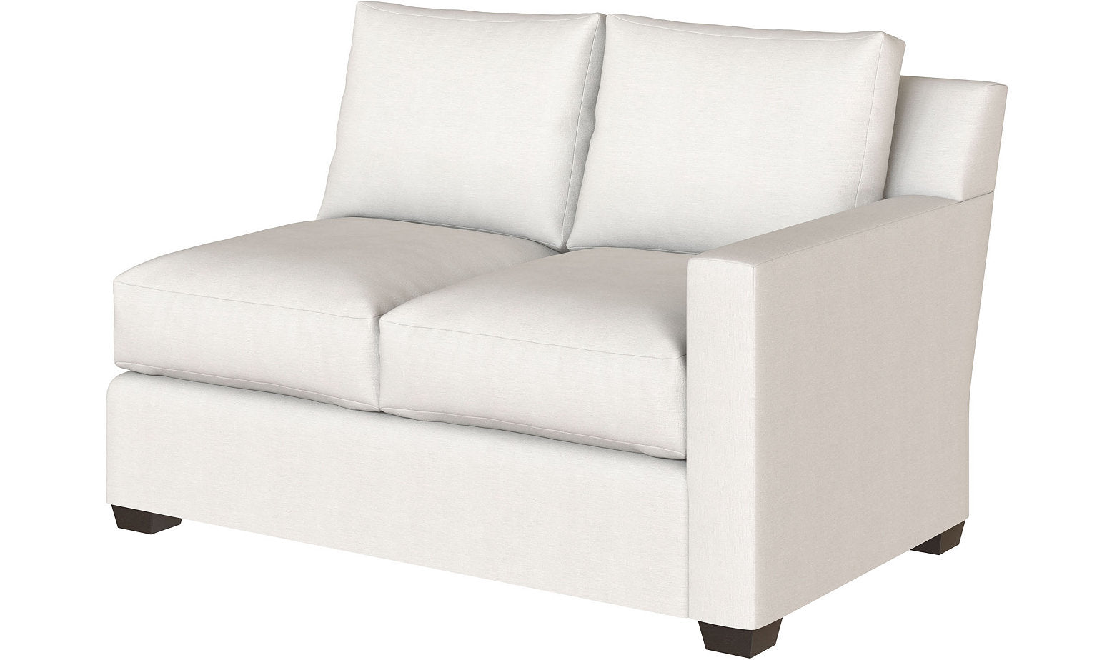 Bespoke Sectional One Arm Loveseat (Right) – Sectionals by Baker Furniture | Sutter & Vale