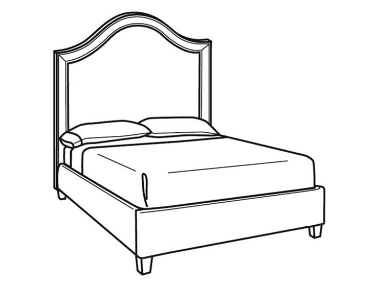 Alexa Tall King Bed
