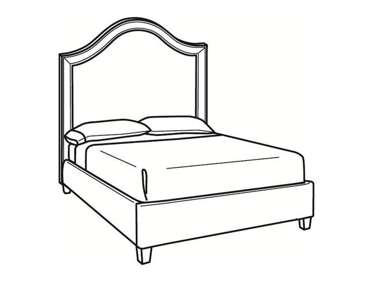 Alexa Tall Queen Bed