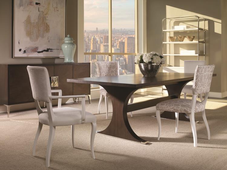 Aria Rectangular Dining Table - Brownstone – Dining Tables by Century Furniture | Sutter & Vale