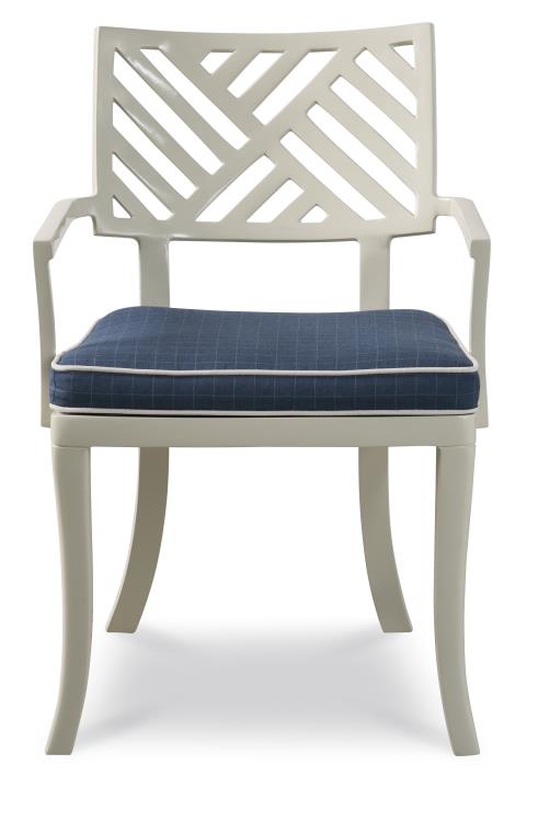 Sloan Outdoor Dining Arm Chair – Dining Chairs by Century Furniture | Sutter & Vale