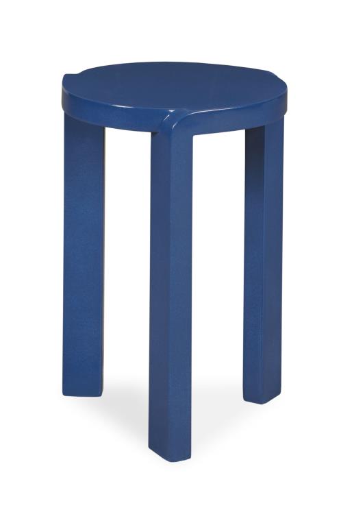 Margaux Outdoor Side Table - Blue – Side Tables by Century Furniture | Sutter & Vale