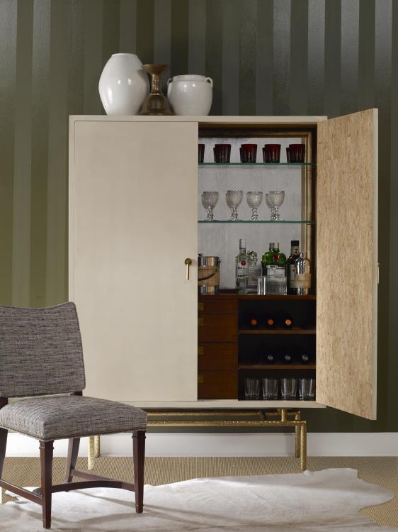 Harrison Bar Cabinet – Bar Cabinets by Century Furniture | Sutter & Vale