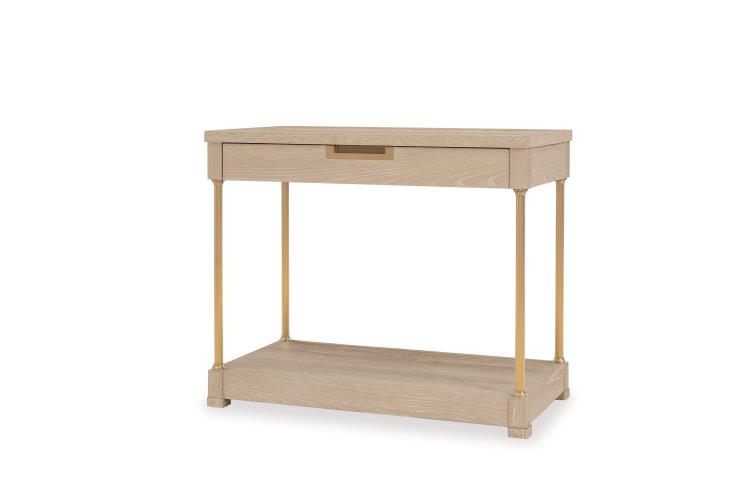 Cadence Single Drawer Nightstand - Sand Cerused – Nightstands by Century Furniture | Sutter & Vale