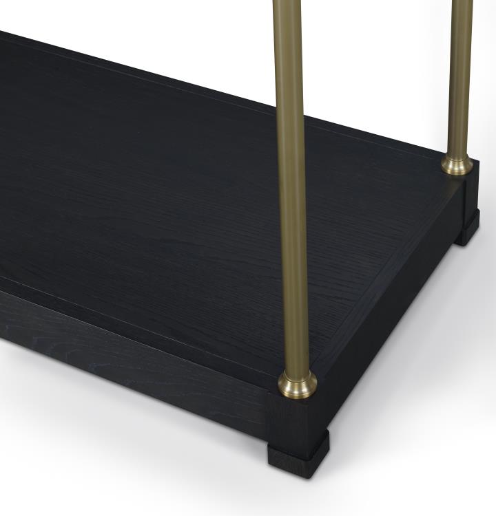 Cadence Single Drawer Nightstand - Mocha – Nightstands by Century Furniture | Sutter & Vale