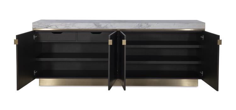 Cadence Credenza - Mocha – Credenzas by Century Furniture | Sutter & Vale