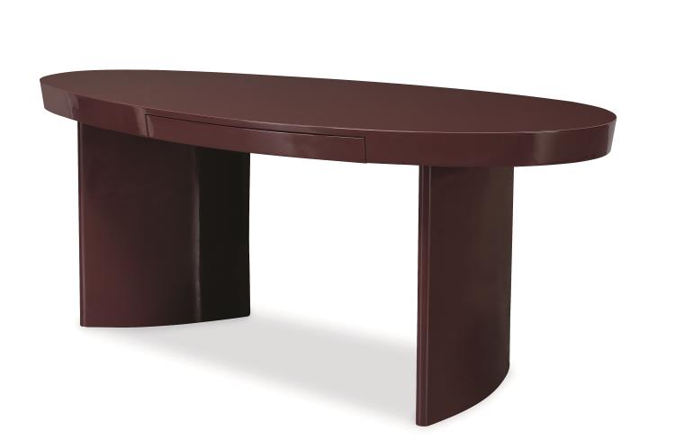 Cadence Writing Desk - Oxblood – Writing Desks by Century Furniture | Sutter & Vale