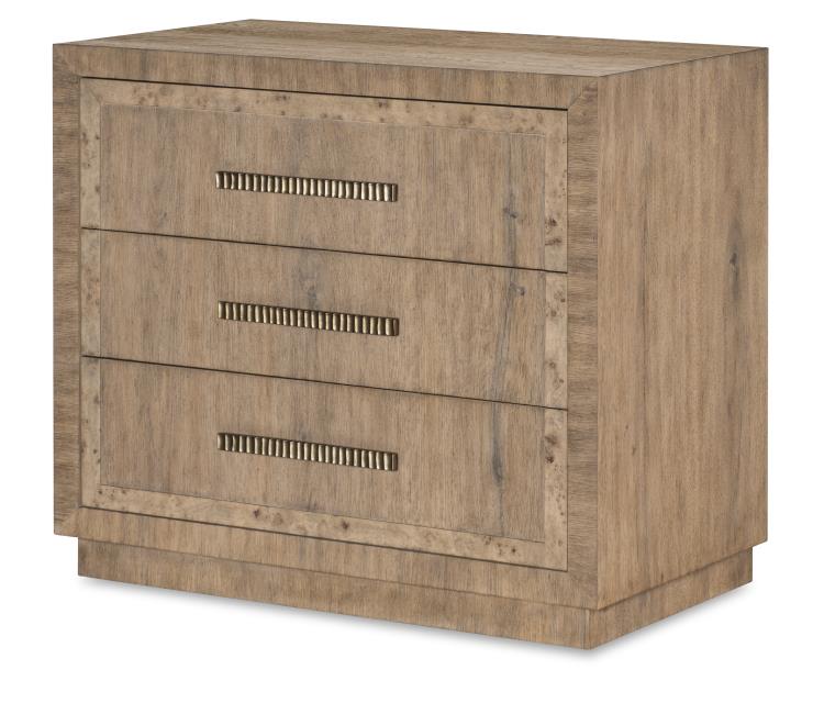 Monterey Three Drawer Nightstand - Hawthorne Light – Nightstands by Century Furniture | Sutter & Vale