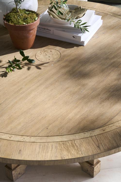 Monterey Round 64" Dining Table - Hawthorne Light – Dining Tables by Century Furniture | Sutter & Vale