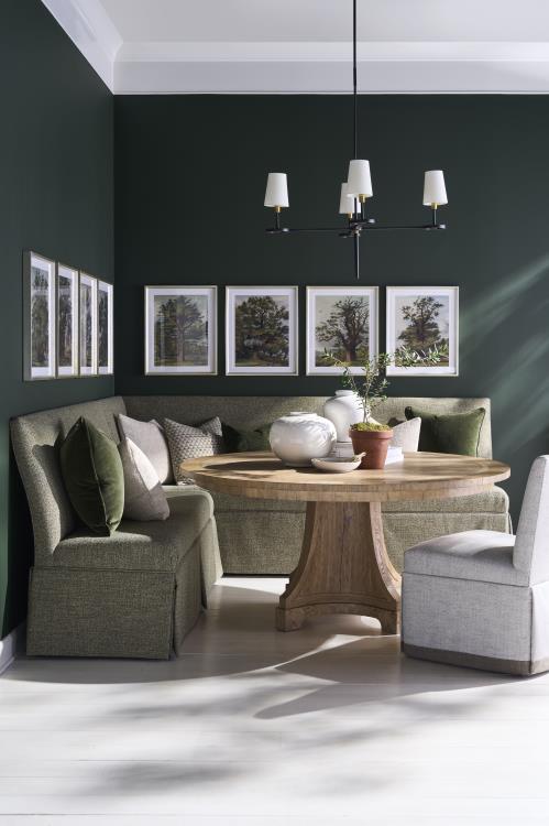 Monterey Round 64" Dining Table - Hawthorne Light – Dining Tables by Century Furniture | Sutter & Vale