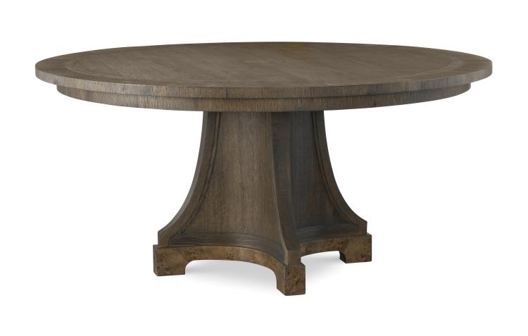 Monterey Round 64" Dining Table - Hawthorne Dark – Round Dining Tables by Century Furniture | Sutter & Vale