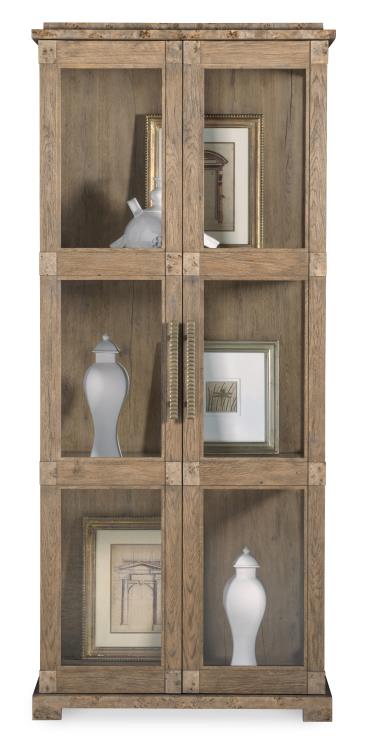 Monterey Tall Display Cabinet - Hawthorne Light – Cabinets by Century Furniture | Sutter & Vale