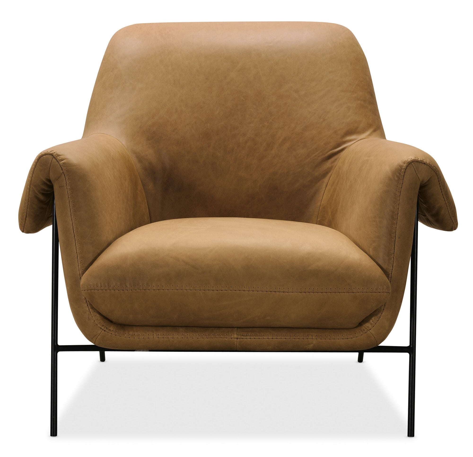 Ambroise Metal Frame Club Chair
