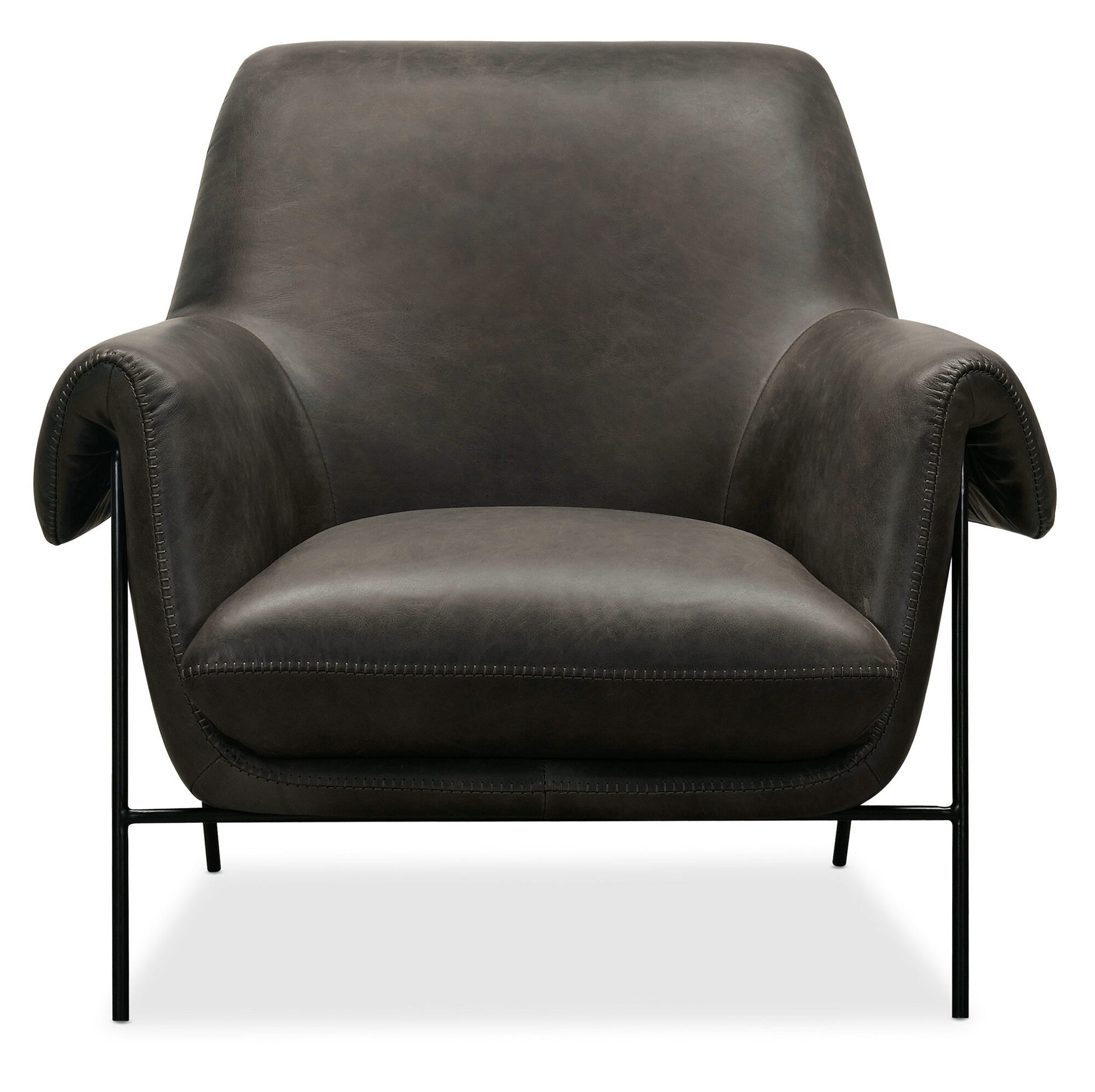 Ambroise Metal Frame Club Chair