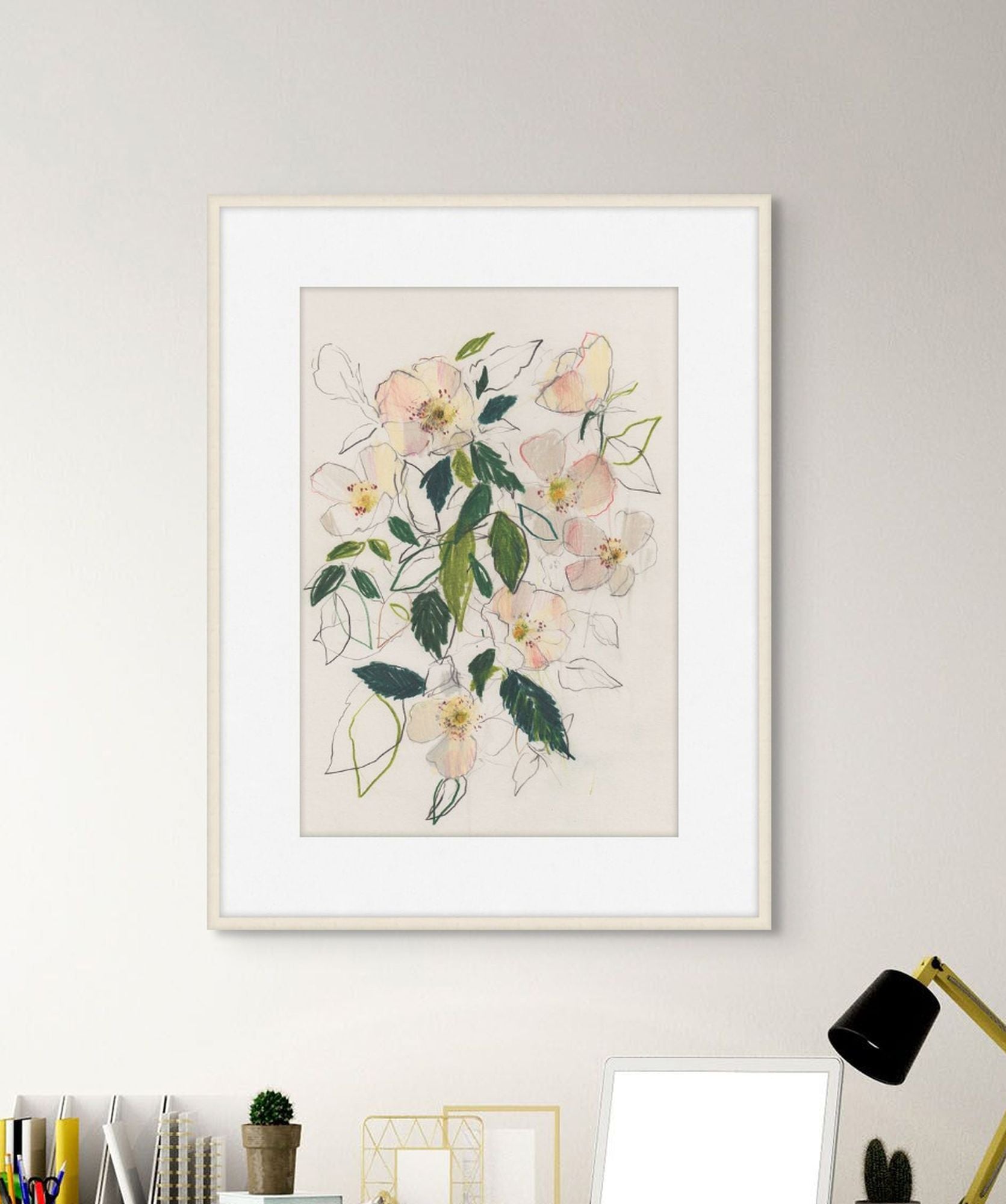 Soft Blush Dog Rose 1 closeup