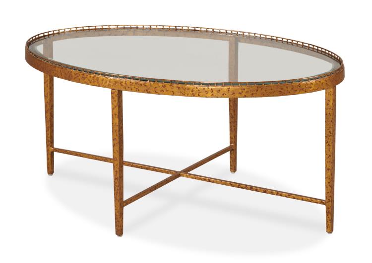 Logan Small Oval Cocktail Table – Cocktail Tables by Century Furniture | Sutter & Vale