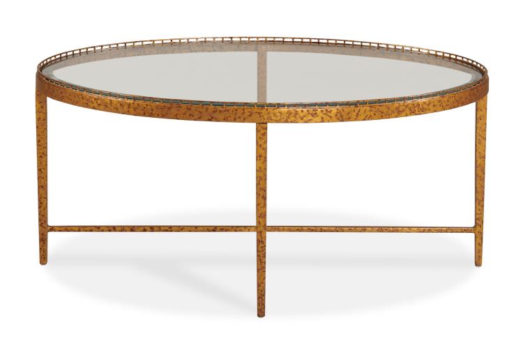 Logan Small Oval Cocktail Table – Cocktail Tables by Century Furniture | Sutter & Vale