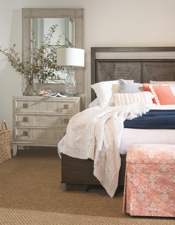 Del-Ray Bed-King-Mink Grey – Beds by Century Furniture | Sutter & Vale