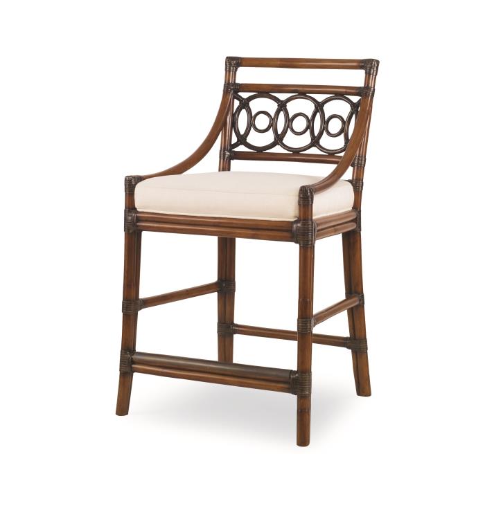 Circles Counter Stool-Flax – Bar / Counter Stools by Century Furniture | Sutter & Vale