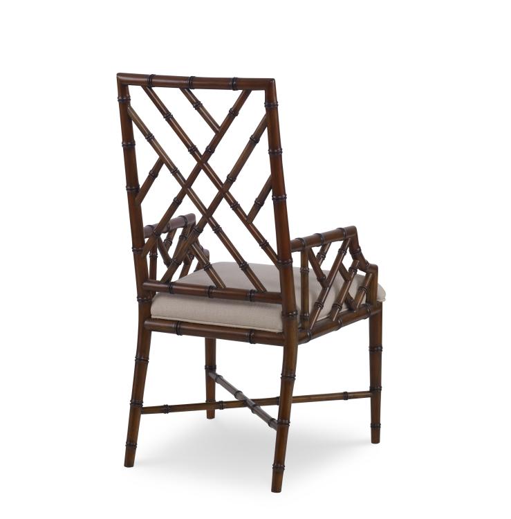 Brighton Arm Chair-Regency/Flax – Dining Chairs by Century Furniture | Sutter & Vale