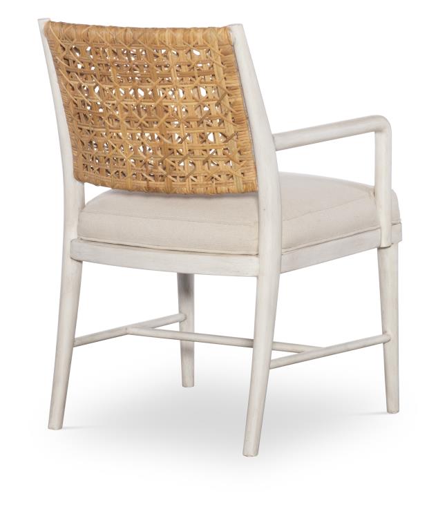 Naples Arm Chair - Natural/Flax – Dining Chairs by Century Furniture | Sutter & Vale