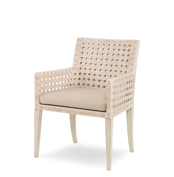 Litchfield Arm Chair-Peninsula/Flax – Dining Chairs by Century Furniture | Sutter & Vale