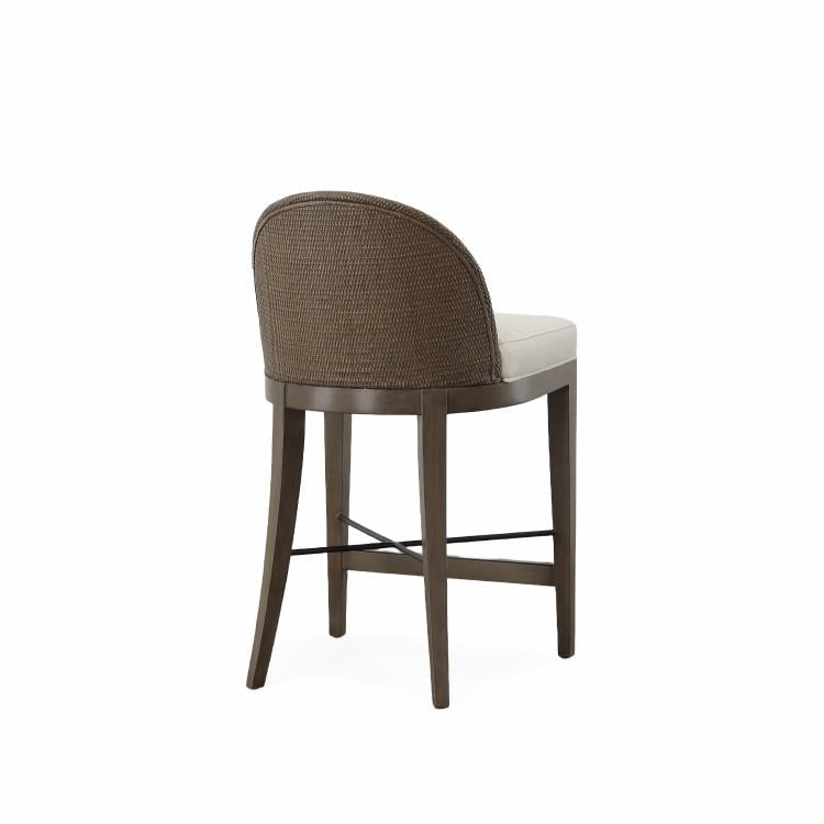 Tybee Counter Stool-Mink Grey/Flax by Century Furniture
