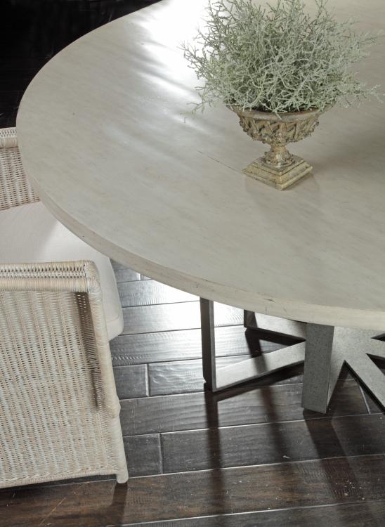 Fripp Round Dining Table-Peninsula – Round Dining Tables by Century Furniture | Sutter & Vale