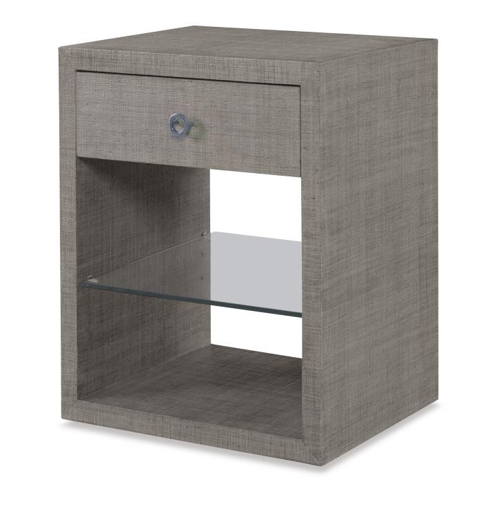 Charleston Small Nightstand-French Grey – Nightstands by Century Furniture | Sutter & Vale