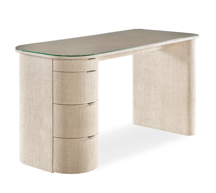 Micco Desk With Glass Top – Desks by Century Furniture | Sutter & Vale