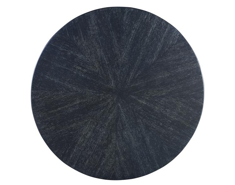 Newlin Round Dining Table - Black Cerused – Dining Tables by Century Furniture | Sutter & Vale