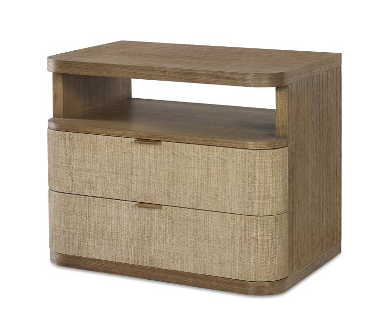 Cruz Two Drawer Large Nightstand – Nightstands by Century Furniture | Sutter & Vale