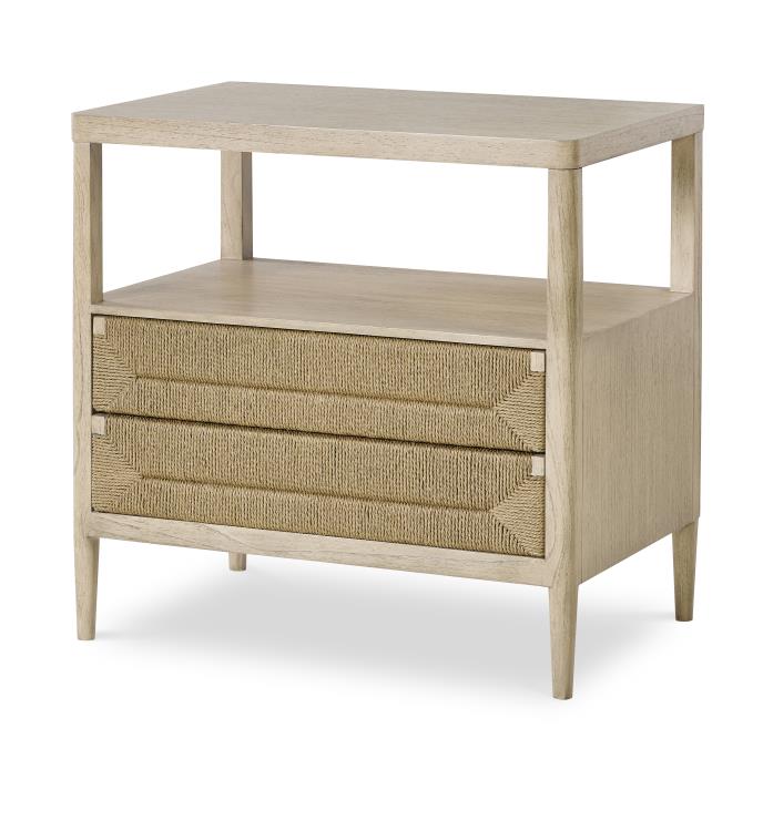 Palmetto Two Drawer Nightstand – Nightstands by Century Furniture | Sutter & Vale