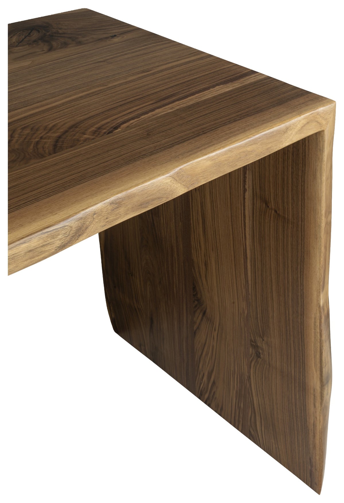 Walnut Waterfall Counter Height Table (CW72-WB) - Fairfield Chair