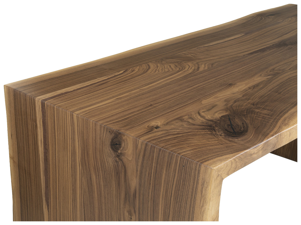 Walnut Waterfall Counter Height Table (CW72-WB) - Fairfield Chair