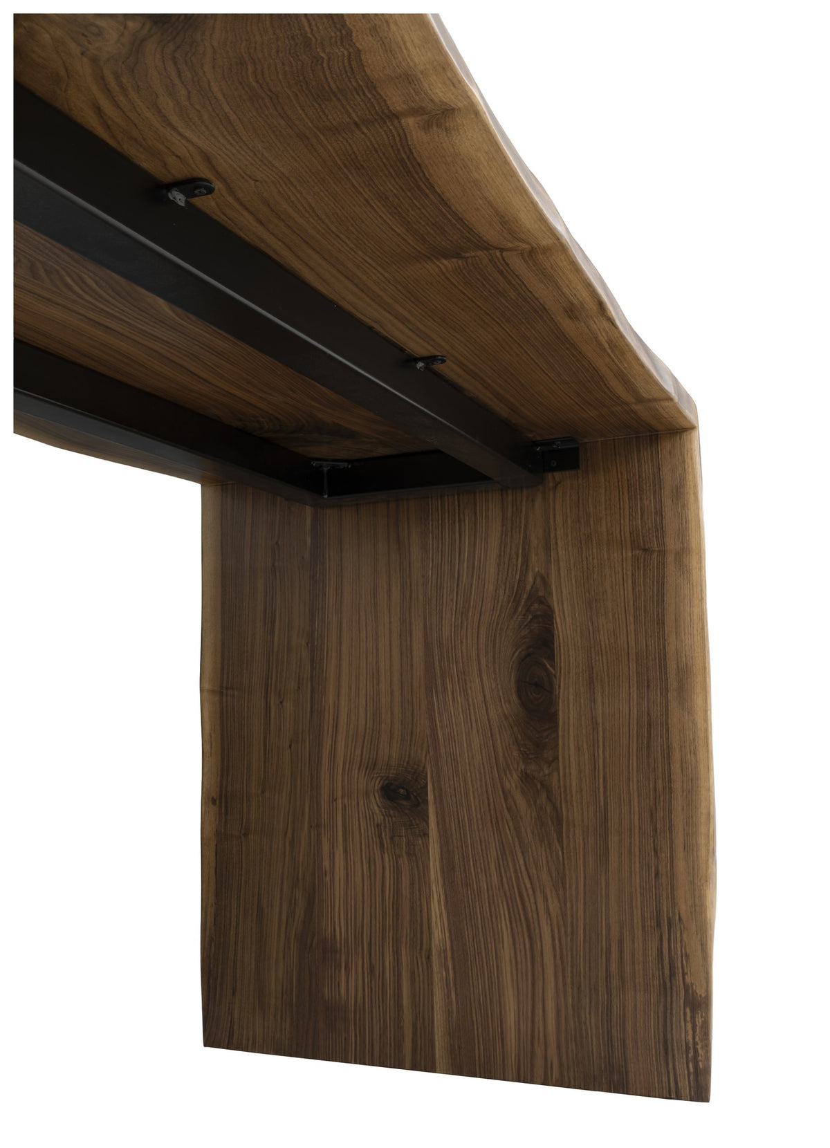 Walnut Waterfall Counter Height Table (CW72-WB) - Fairfield Chair