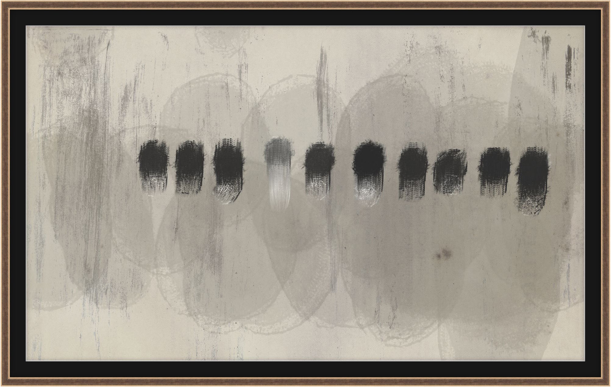 Channelled Bedrock Grey 1 – Wall Art by Theodore Alexander | Sutter & Vale