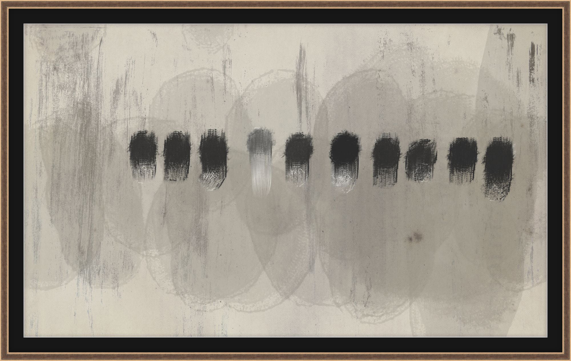 Channelled Bedrock Grey 1 – Wall Art by Theodore Alexander | Sutter & Vale