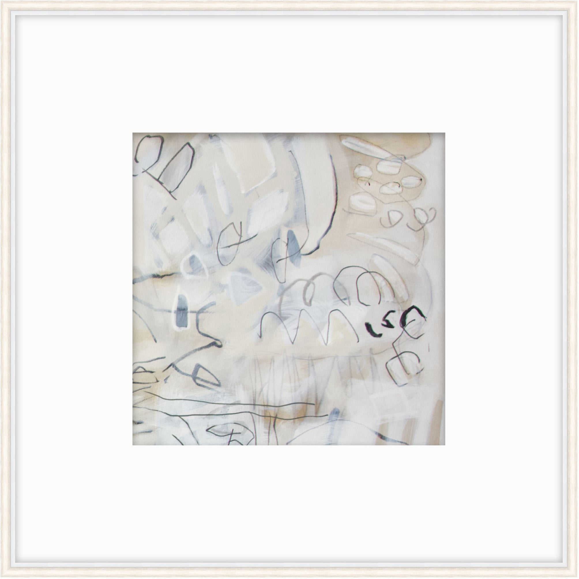 The Lines Between 4 – Framed Art by Theodore Alexander | Sutter & Vale