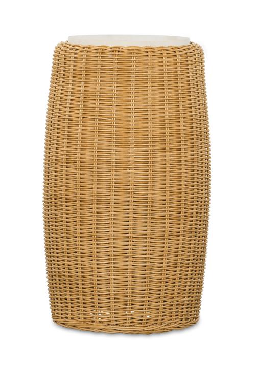Finn Woven Outdoor Accent Table – Side Tables by Century Furniture | Sutter & Vale